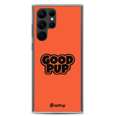 Good Pup Samsung Case - Orange - JetPup