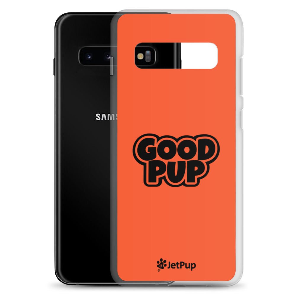 Good Pup Samsung Case - Orange - JetPup