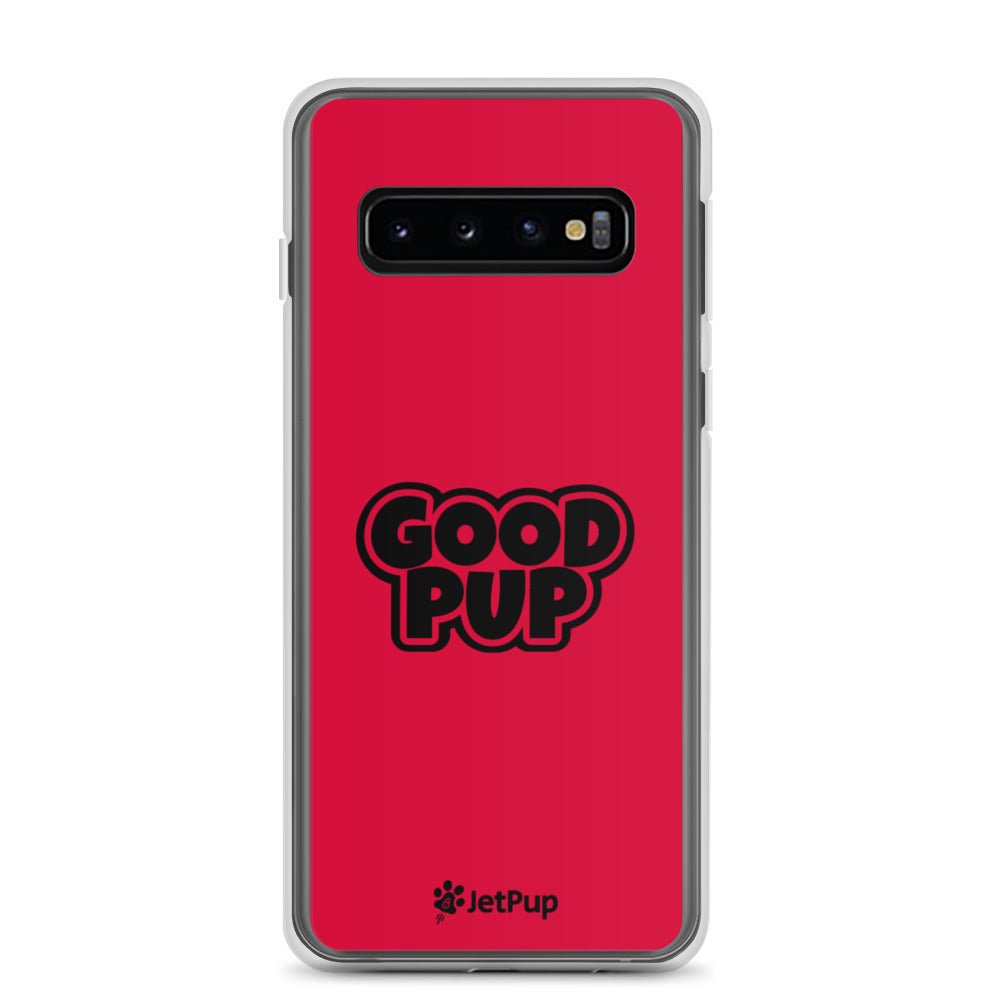 Good Pup Samsung Case - Red - JetPup