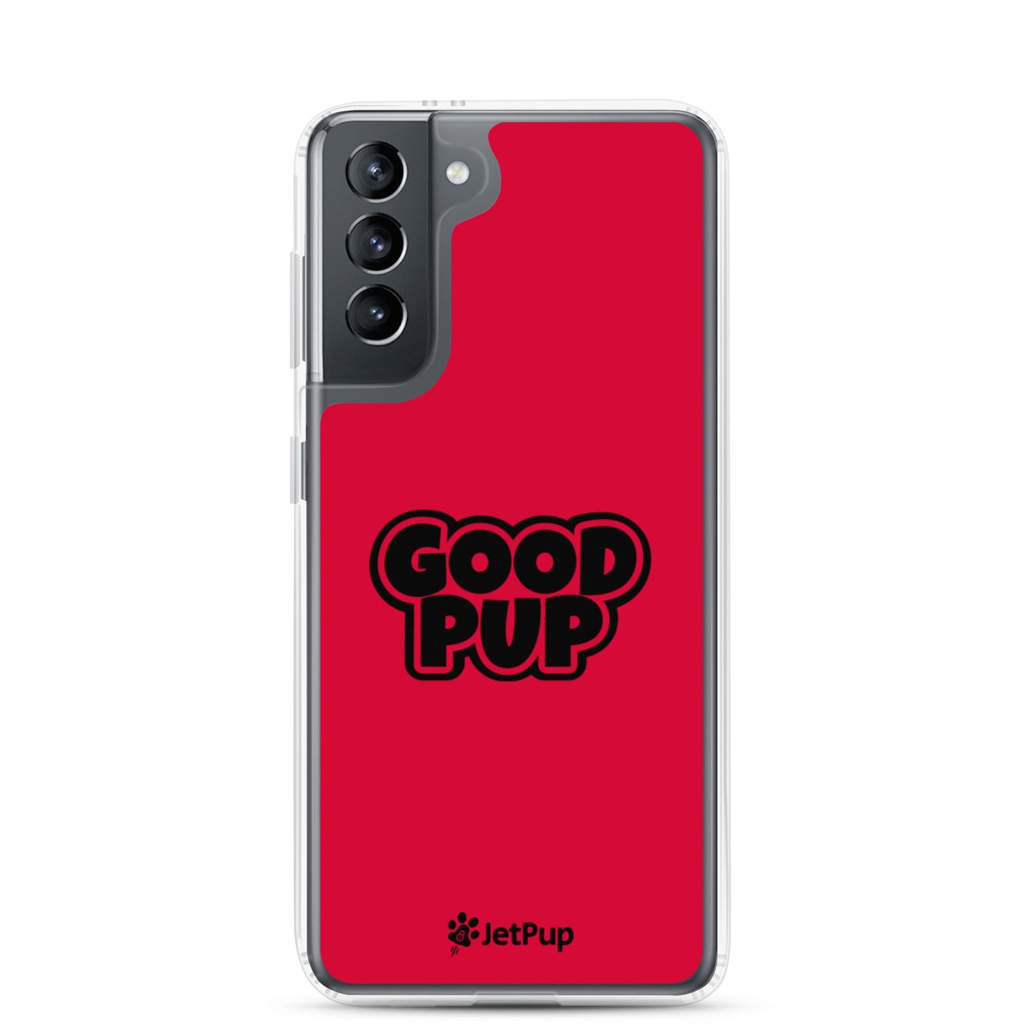 Good Pup Samsung Case - Red - JetPup