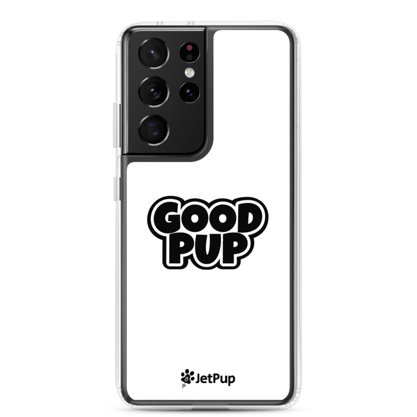 Good Pup Samsung Case - White - JetPup