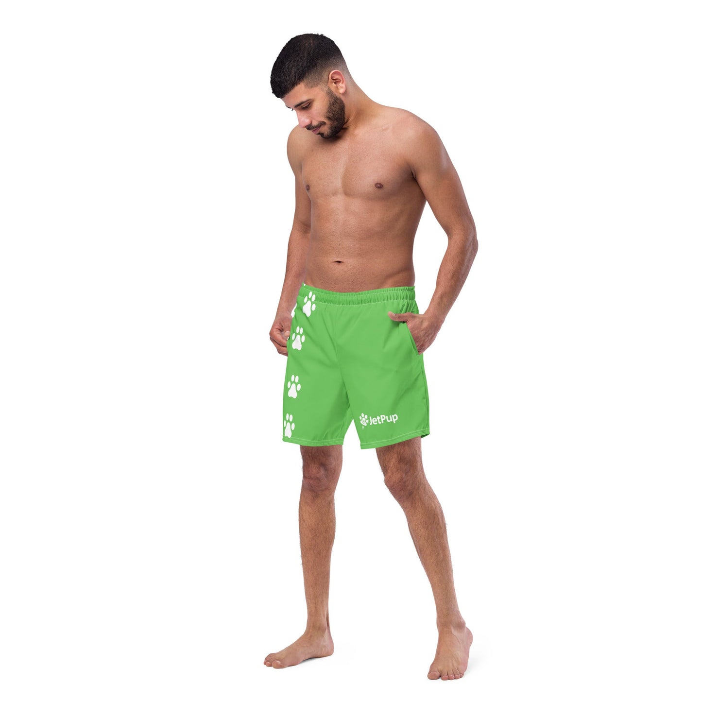 Paw Print Swim Trunks (Multiple Colors) - JetPup