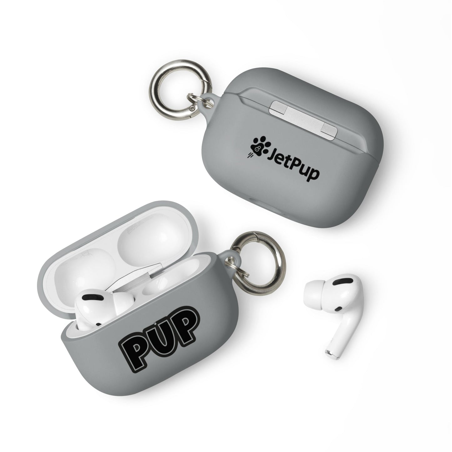 Pup AirPods Case - Grey - JetPup