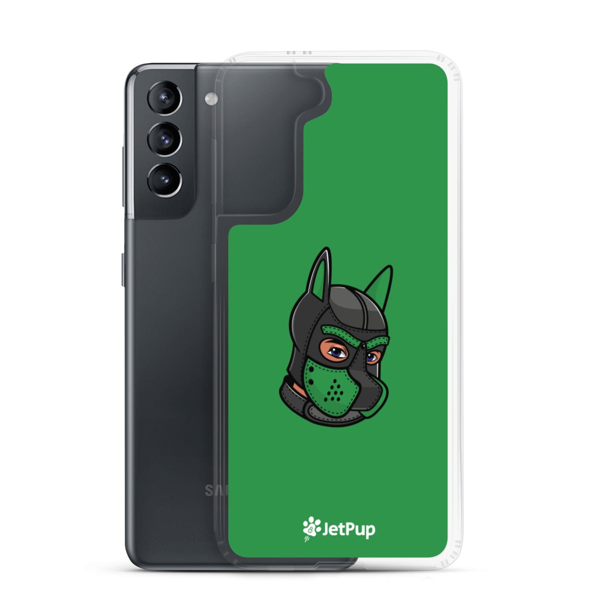Pup Hood Samsung Case - Green - JetPup