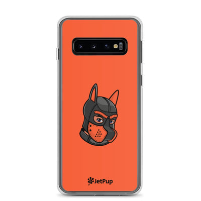 Pup Hood Samsung Case - Orange - JetPup