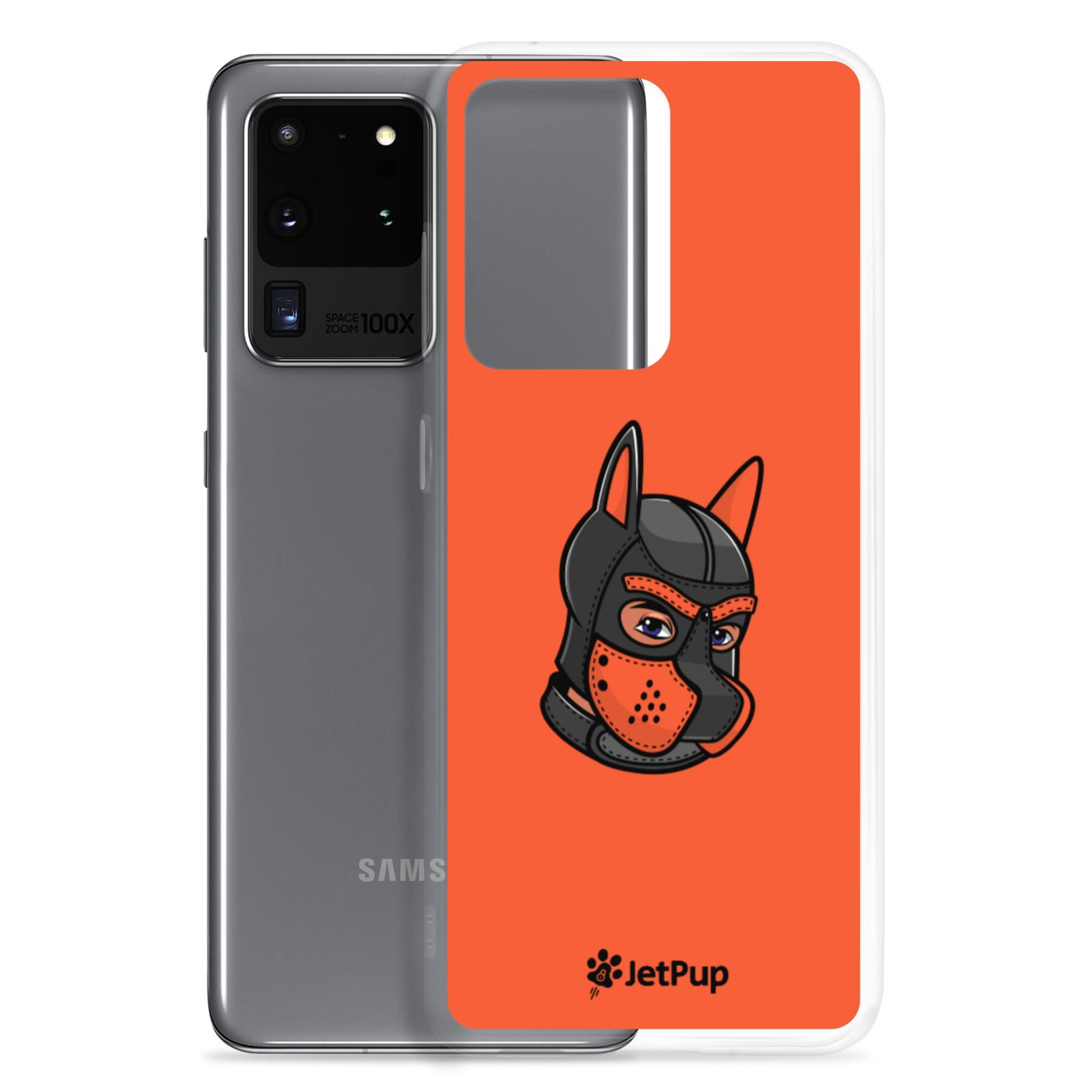 Pup Hood Samsung Case - Orange - JetPup