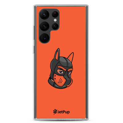 Pup Hood Samsung Case - Orange - JetPup