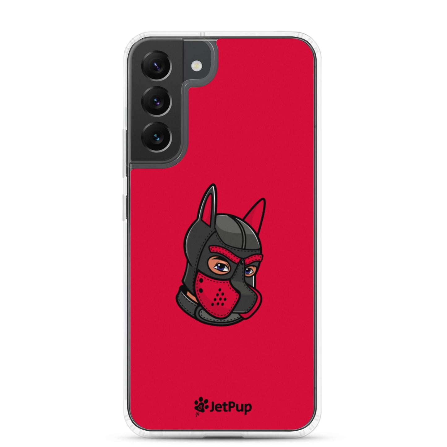Pup Hood Samsung Case - Red - JetPup