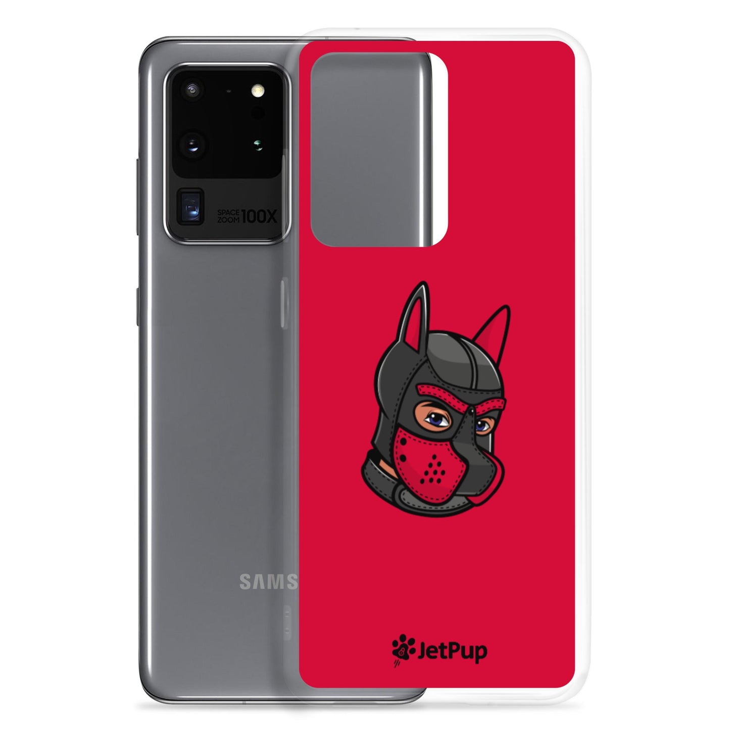 Pup Hood Samsung Case - Red - JetPup