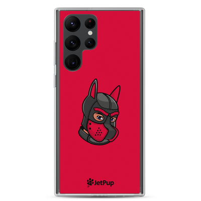 Pup Hood Samsung Case - Red - JetPup