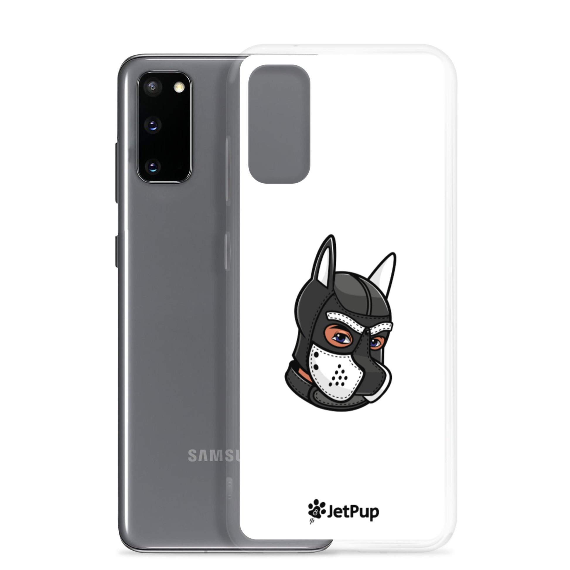 Pup Hood Samsung Case - White - JetPup