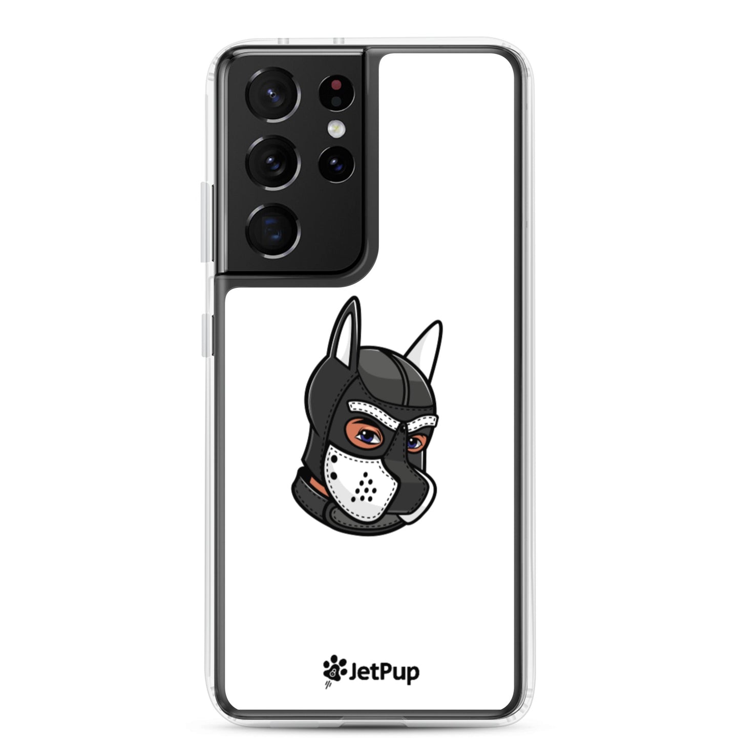 Pup Hood Samsung Case - White - JetPup