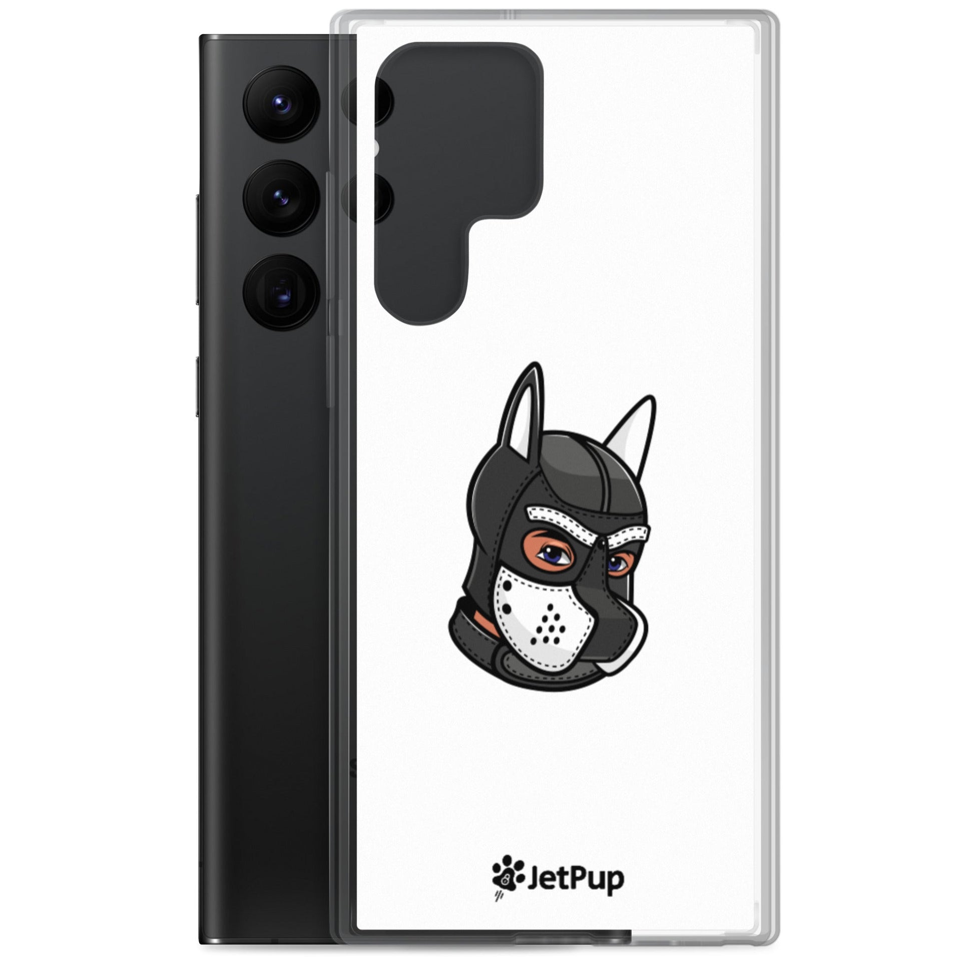 Pup Hood Samsung Case - White - JetPup