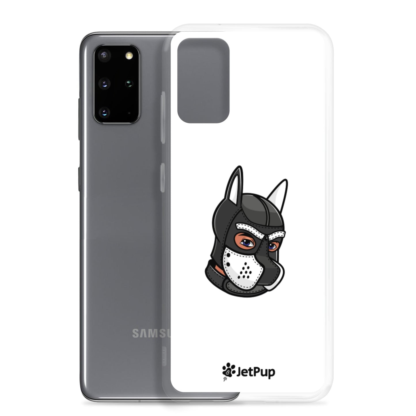 Pup Hood Samsung Case - White - JetPup