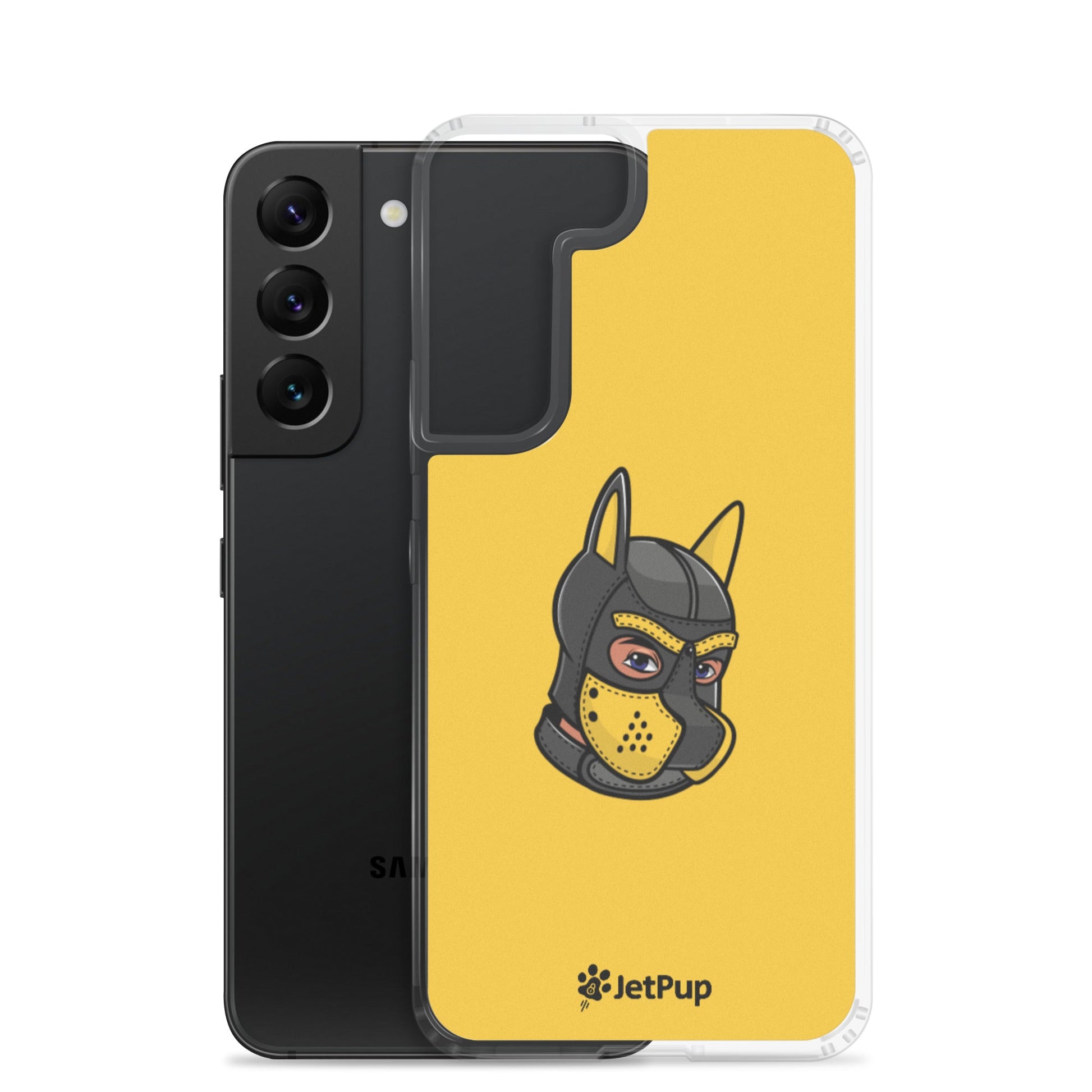 Pup Hood Samsung Case - Yellow - JetPup