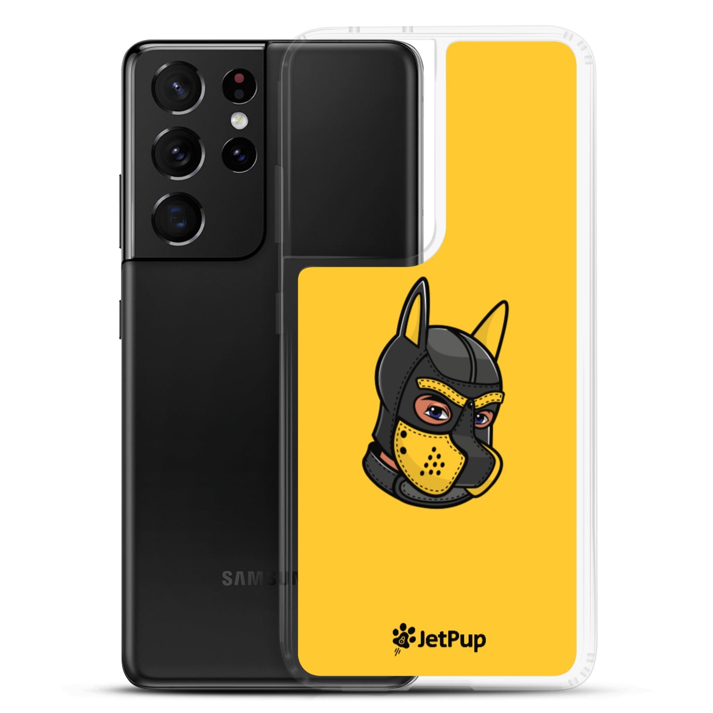 Pup Hood Samsung Case - Yellow - JetPup