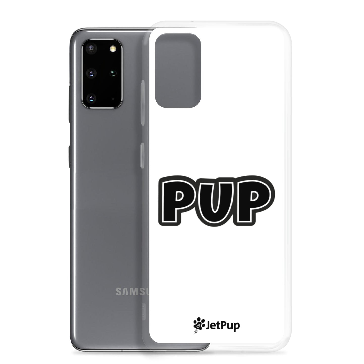 Pup Samsung Case - White - JetPup