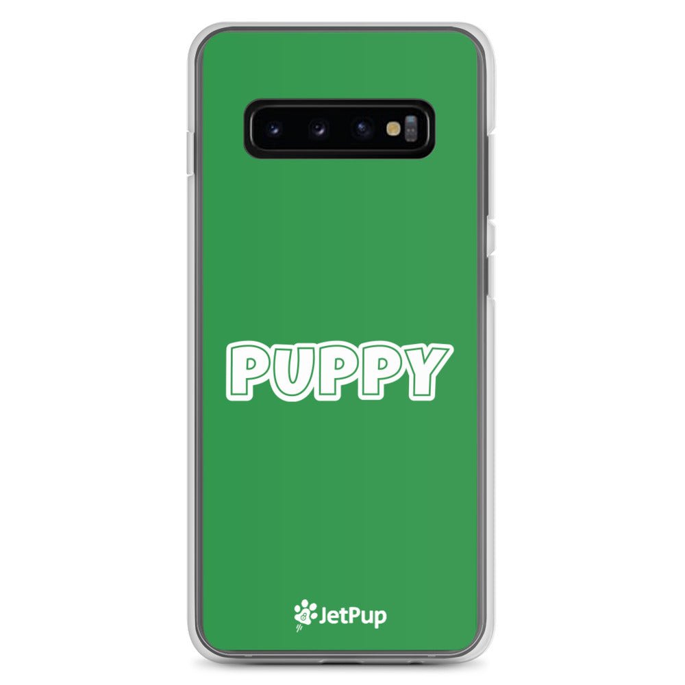 Puppy Samsung Case - Green - JetPup