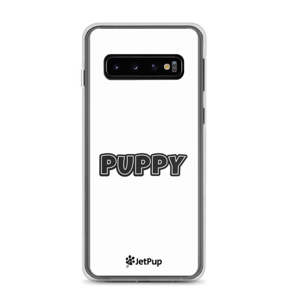 Puppy Samsung Case - White - JetPup