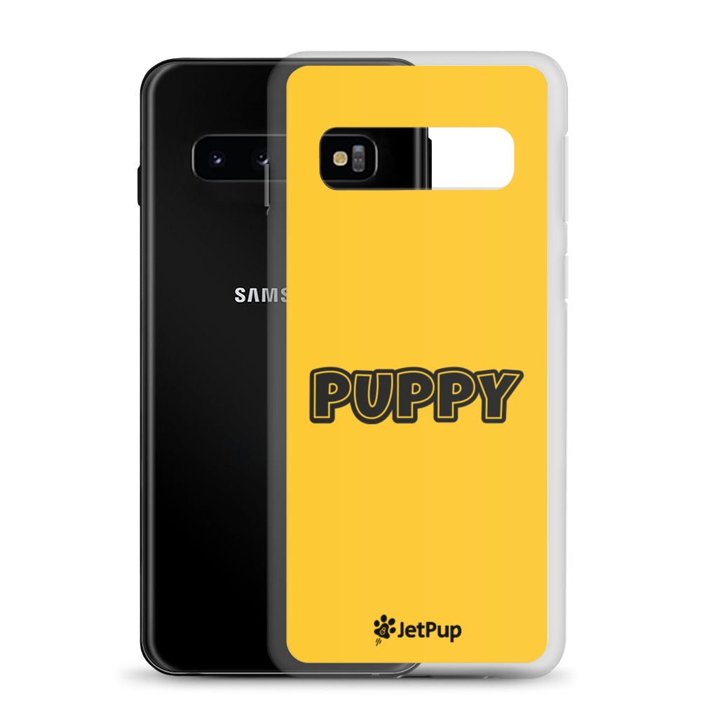 Puppy Samsung Case - Yellow - JetPup