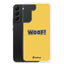 Woof Samsung Case - Yellow