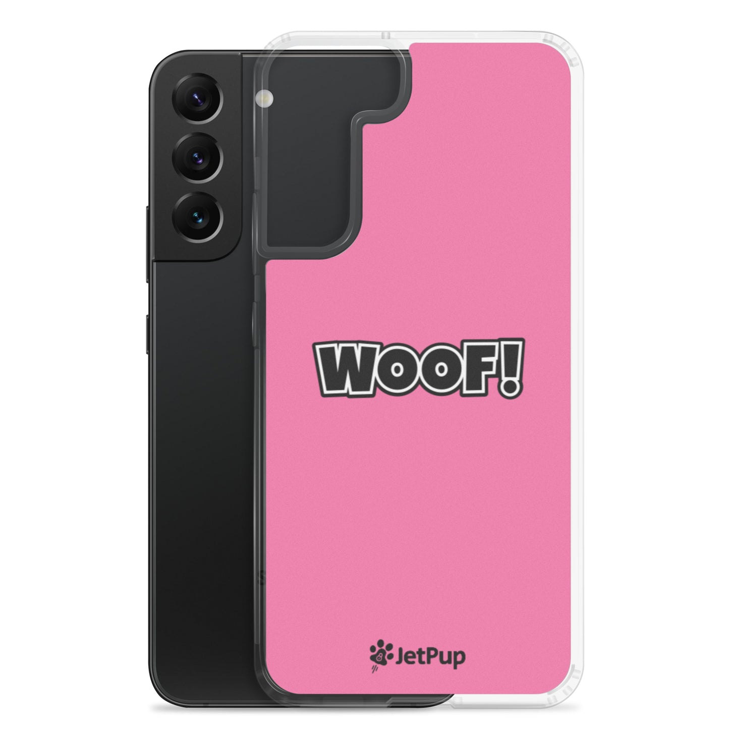 Woof Samsung Case - Pink