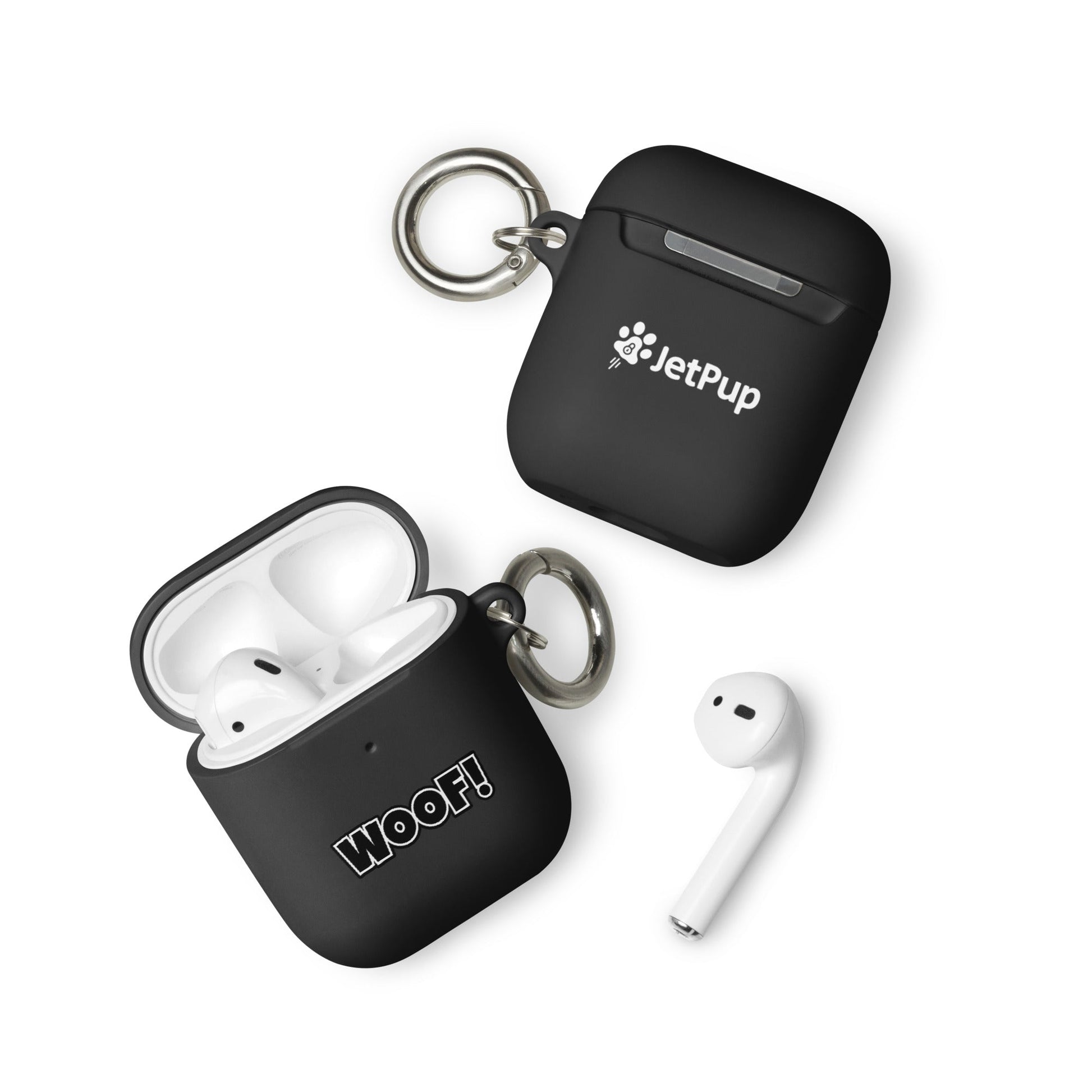 Woof AirPods Case - Black - JetPup