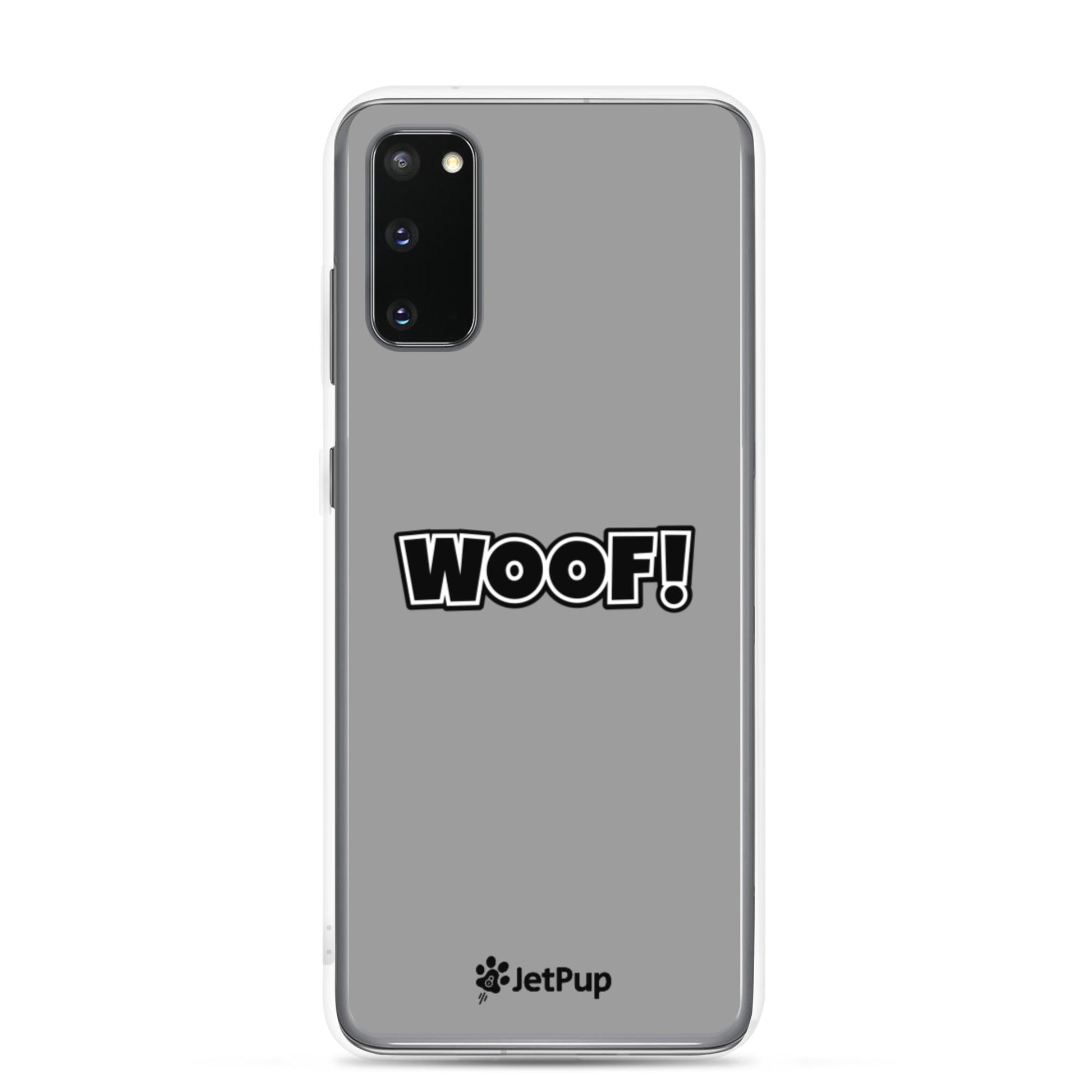 Woof Samsung Case - Grey - JetPup