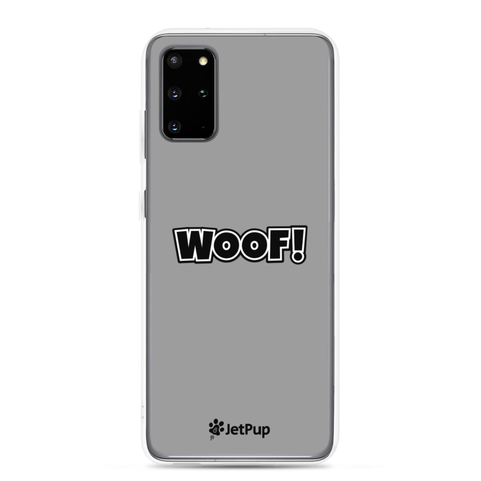 Woof Samsung Case - Grey - JetPup