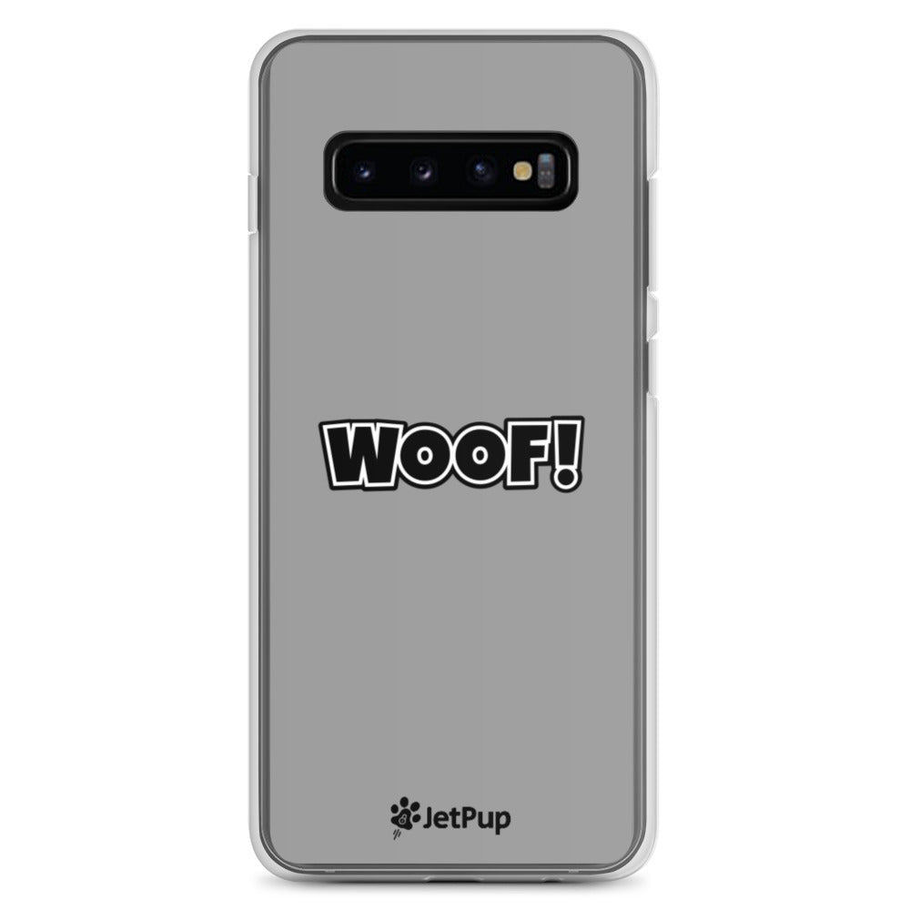 Woof Samsung Case - Grey - JetPup