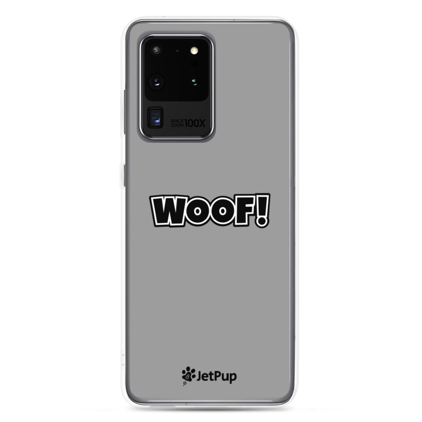 Woof Samsung Case - Grey - JetPup