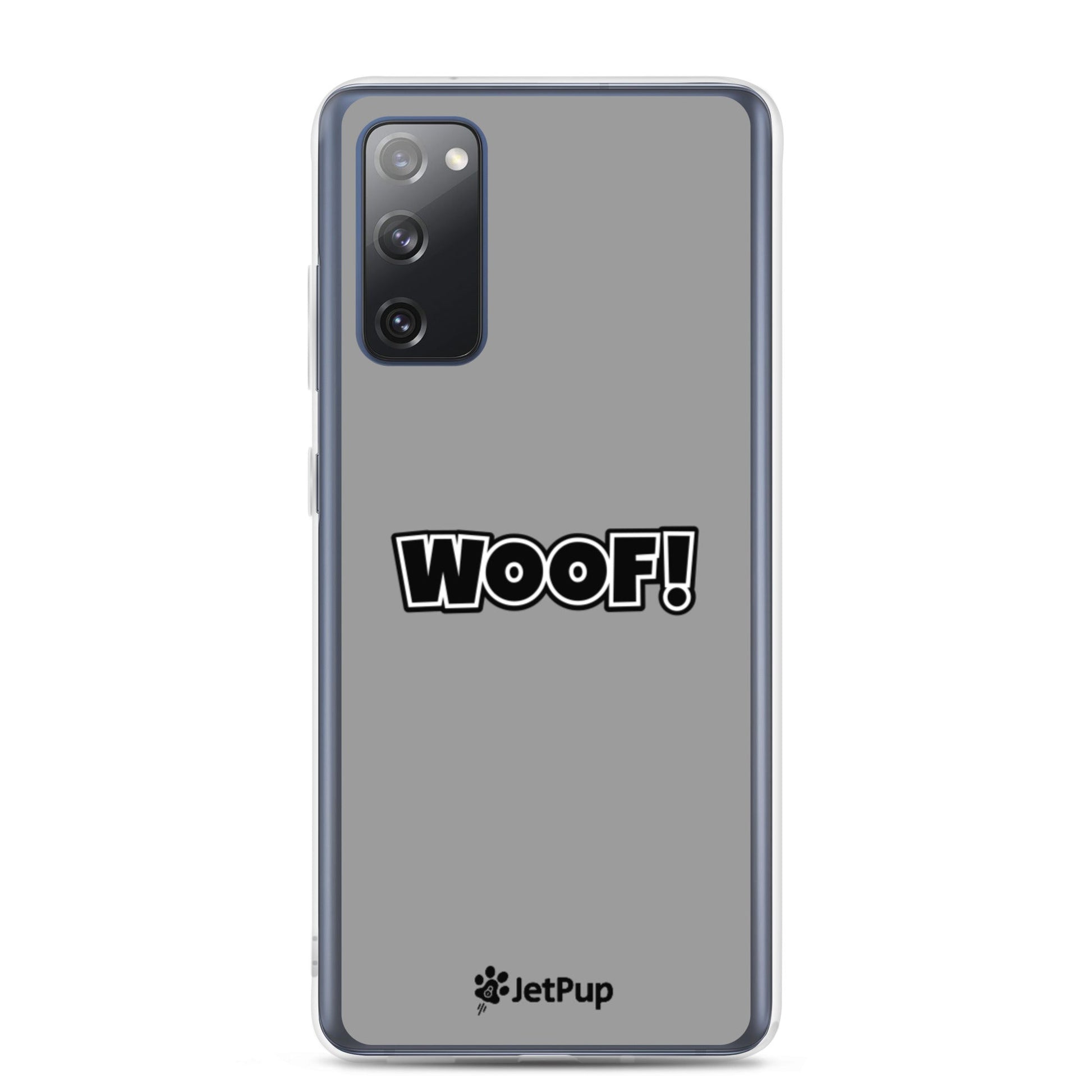 Woof Samsung Case - Grey - JetPup