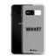 Woof Samsung Case - Grey - JetPup