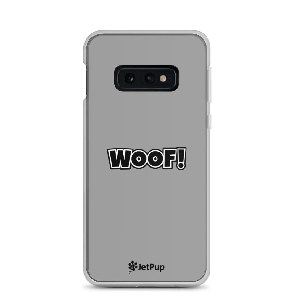 Woof Samsung Case - Grey - JetPup