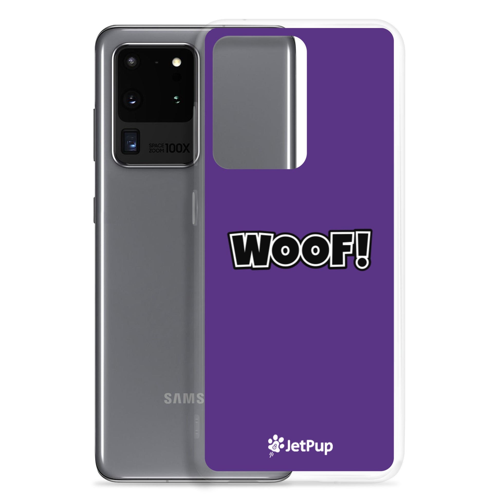 Woof Samsung Case - Purple - JetPup