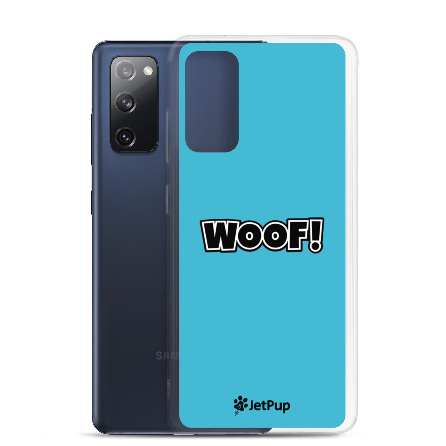 Woof Samsung Case - Sky Blue - JetPup