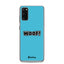 Woof Samsung Case - Sky Blue - JetPup
