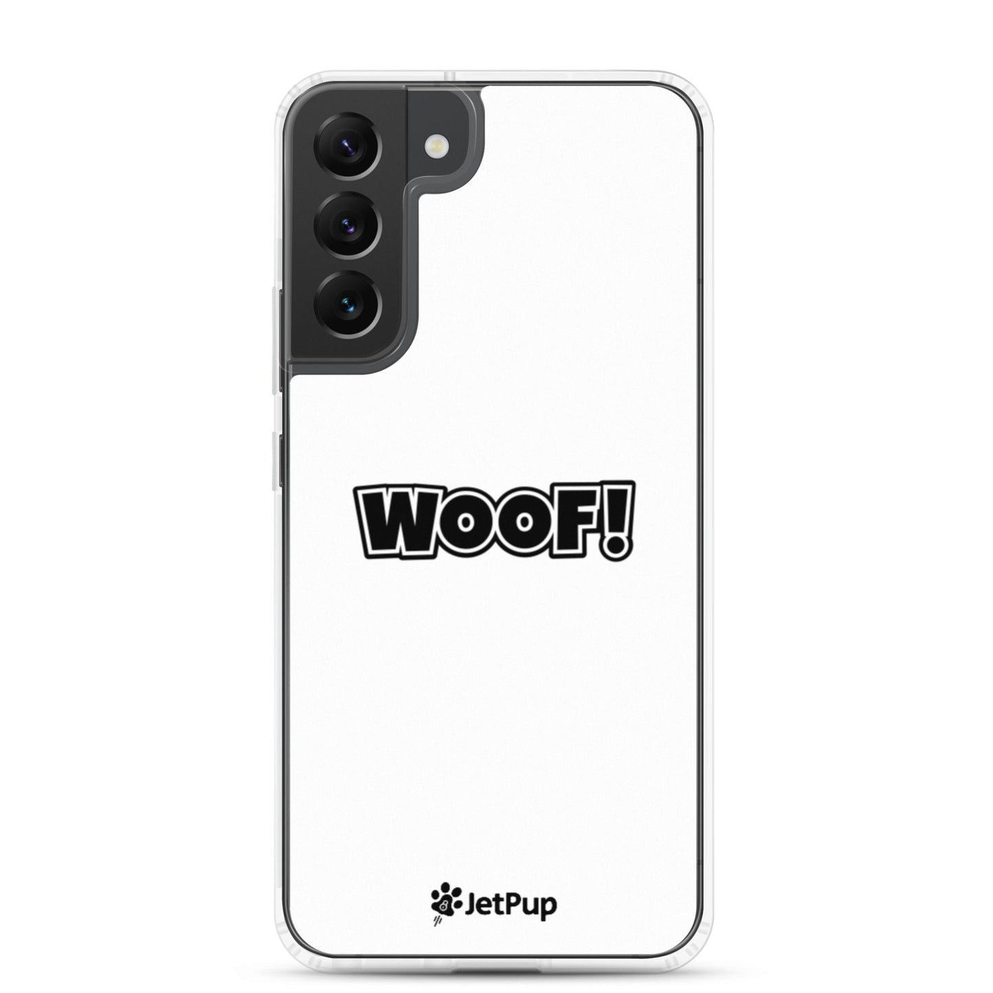 Woof Samsung Case - White - JetPup