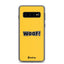 Woof Samsung Case - Yellow - JetPup