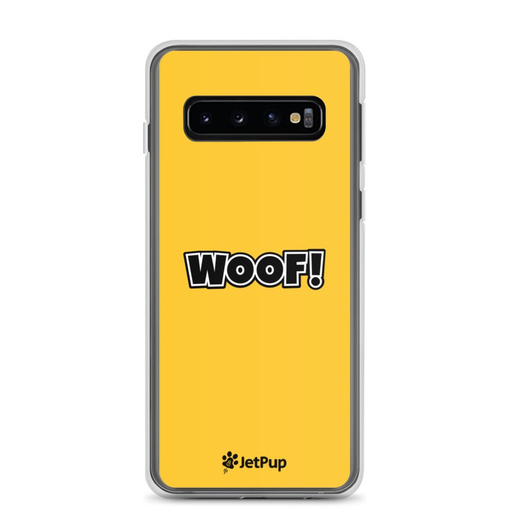 Woof Samsung Case - Yellow - JetPup