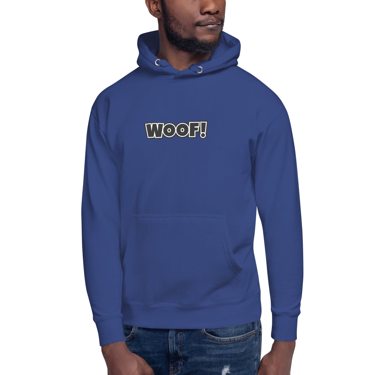 Woof Unisex Premium Hoodie - Multiple Colors - JetPup